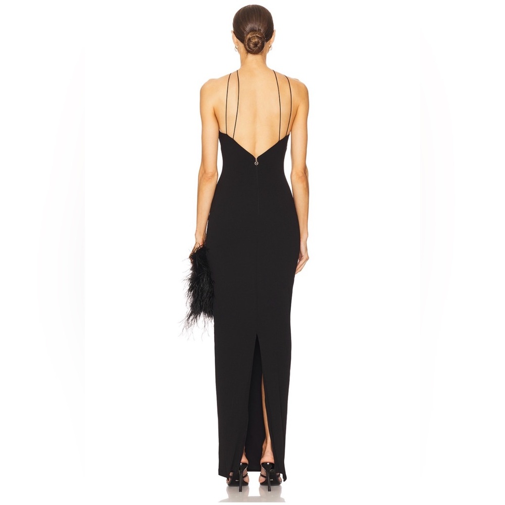Elegant Black Evening Gown - Picture 2 of 2